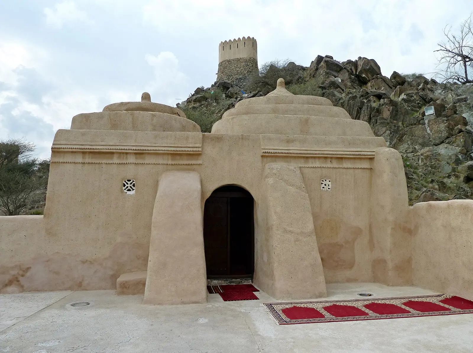Al Bidyah Mosque, the oldest mosque in the UAE, near Fujairah
